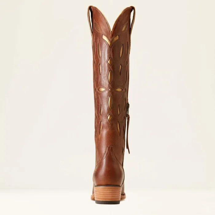Women Western Boots Ariat Saylor StretchFit Western Boot Chic Brown Women Western Boots Ariat Saylor StretchFit Western Boot Chic Brown