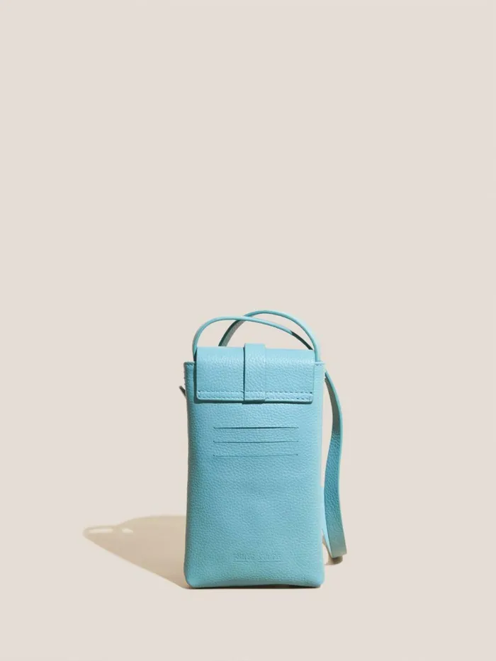 Women White Stuff Bags And Purses Clara Buckle Phone Bag Duck Egg Blue Women White Stuff Bags And Purses Clara Buckle Phone Bag Duck Egg Blue