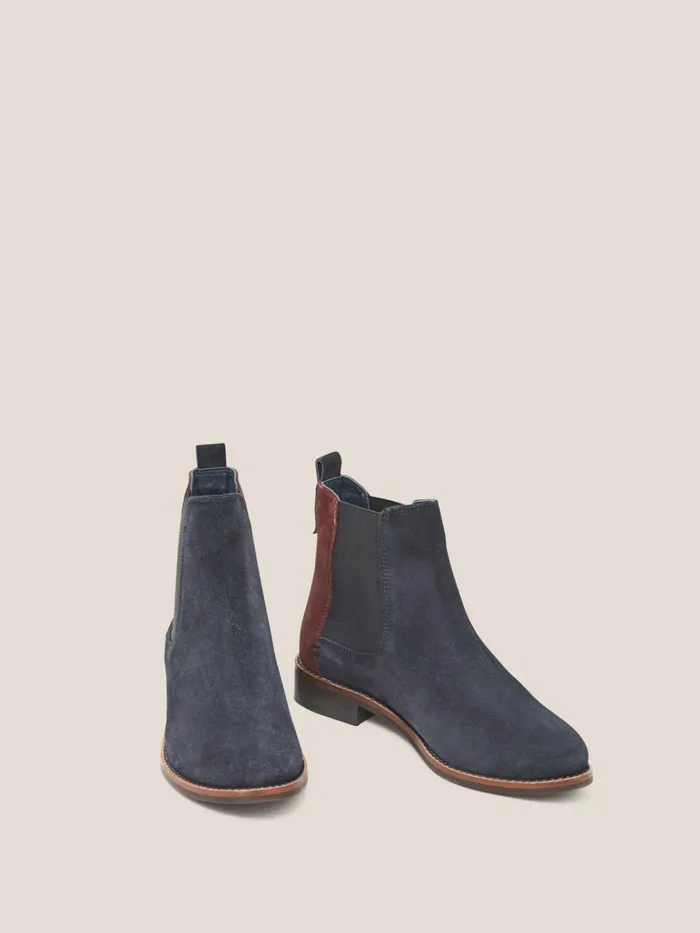 Women White Stuff BOOTS 15 OFF Frankie Suede Chelsea Boot Dark Navy Women White Stuff BOOTS 15 OFF Frankie Suede Chelsea Boot Dark Navy