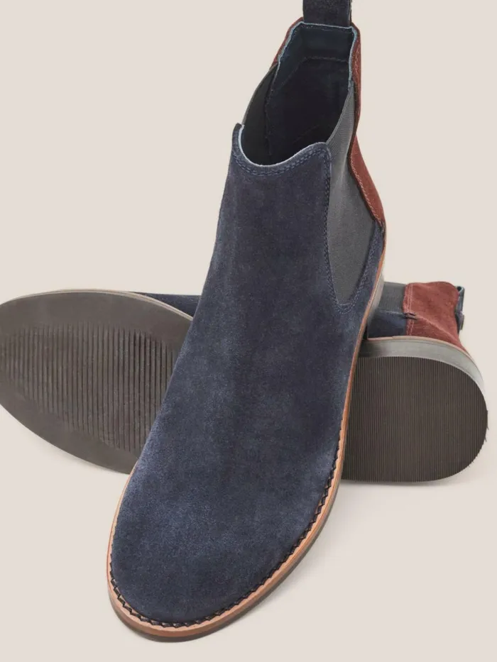 Women White Stuff BOOTS 15 OFF Frankie Suede Chelsea Boot Dark Navy Women White Stuff BOOTS 15 OFF Frankie Suede Chelsea Boot Dark Navy