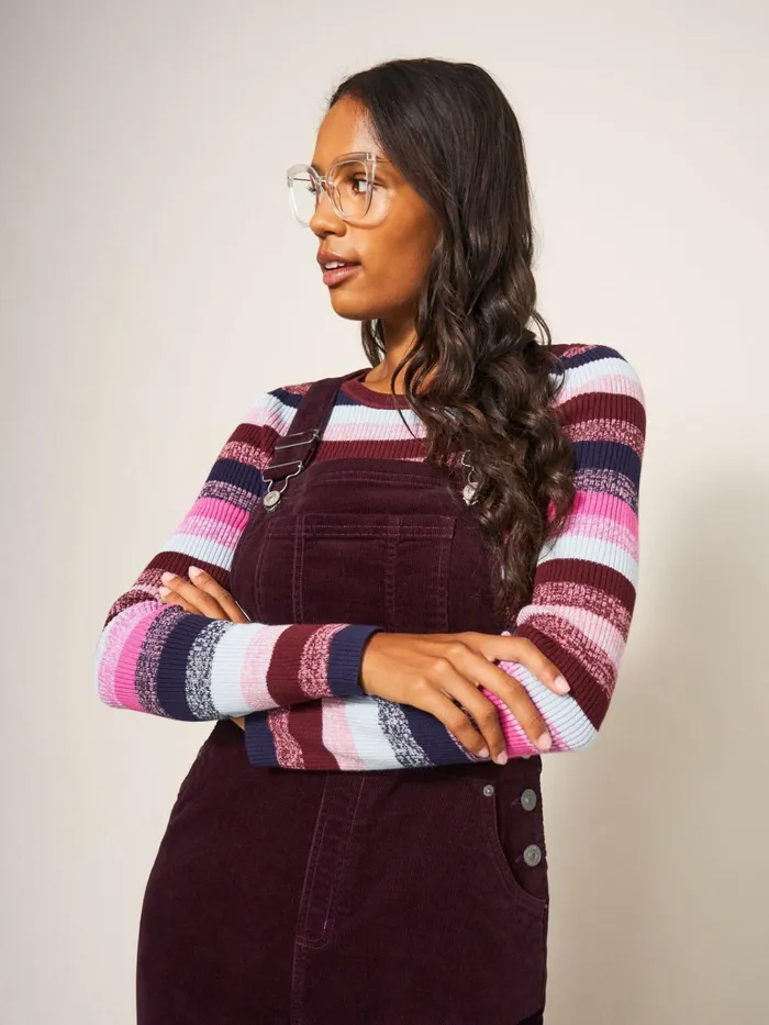 Women White Stuff Dresses Emmie Organic Cord Pinny Dk Plum Women White Stuff Dresses Emmie Organic Cord Pinny Dk Plum