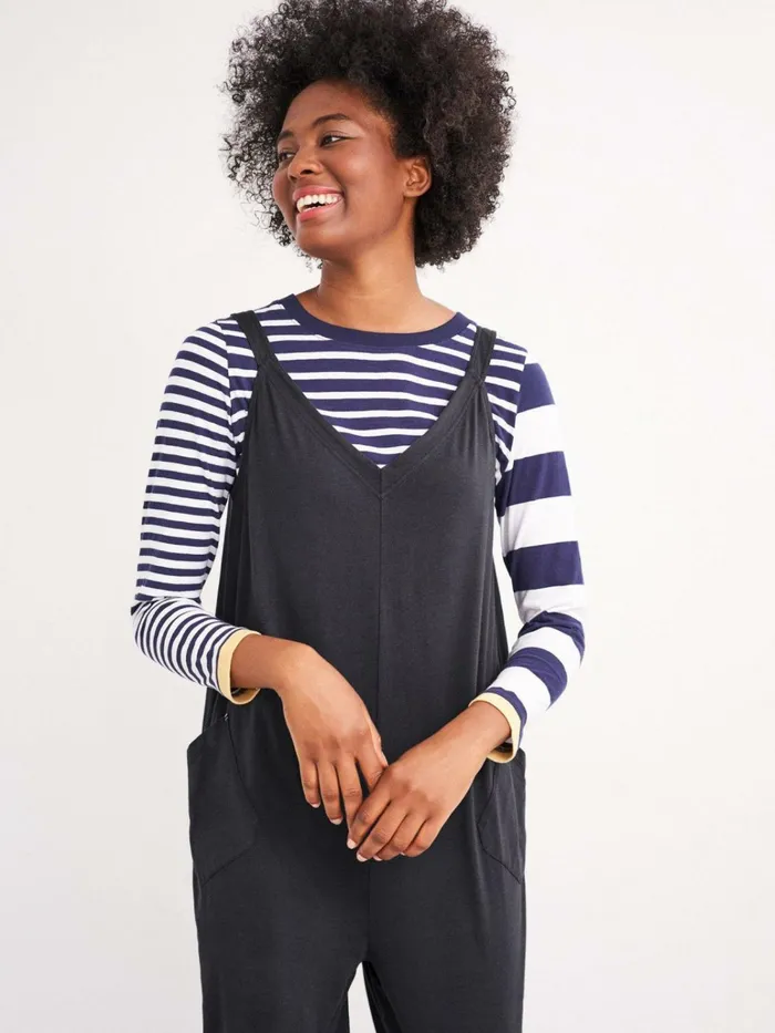 Women White Stuff Dungarees And Jumpsuits Selina Jersey Jumpsuit Charcoal Grey Women White Stuff Dungarees And Jumpsuits Selina Jersey Jumpsuit Charcoal Grey