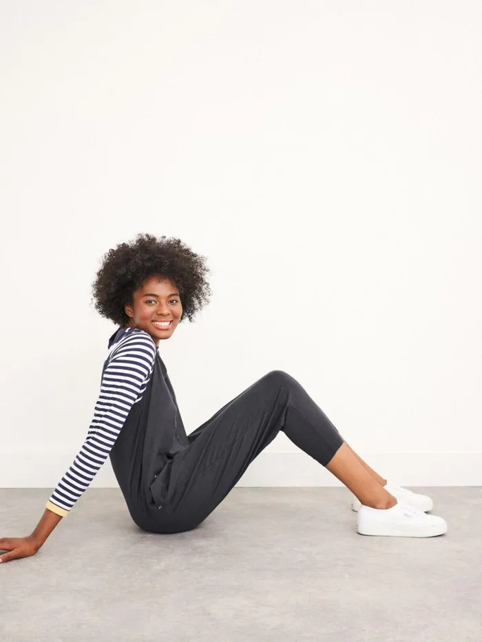 Women White Stuff Dungarees And Jumpsuits Selina Jersey Jumpsuit Charcoal Grey Women White Stuff Dungarees And Jumpsuits Selina Jersey Jumpsuit Charcoal Grey