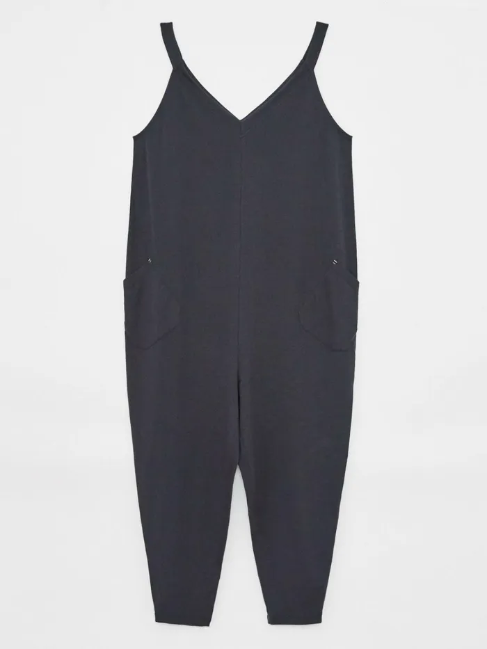 Women White Stuff Dungarees And Jumpsuits Selina Jersey Jumpsuit Charcoal Grey Women White Stuff Dungarees And Jumpsuits Selina Jersey Jumpsuit Charcoal Grey