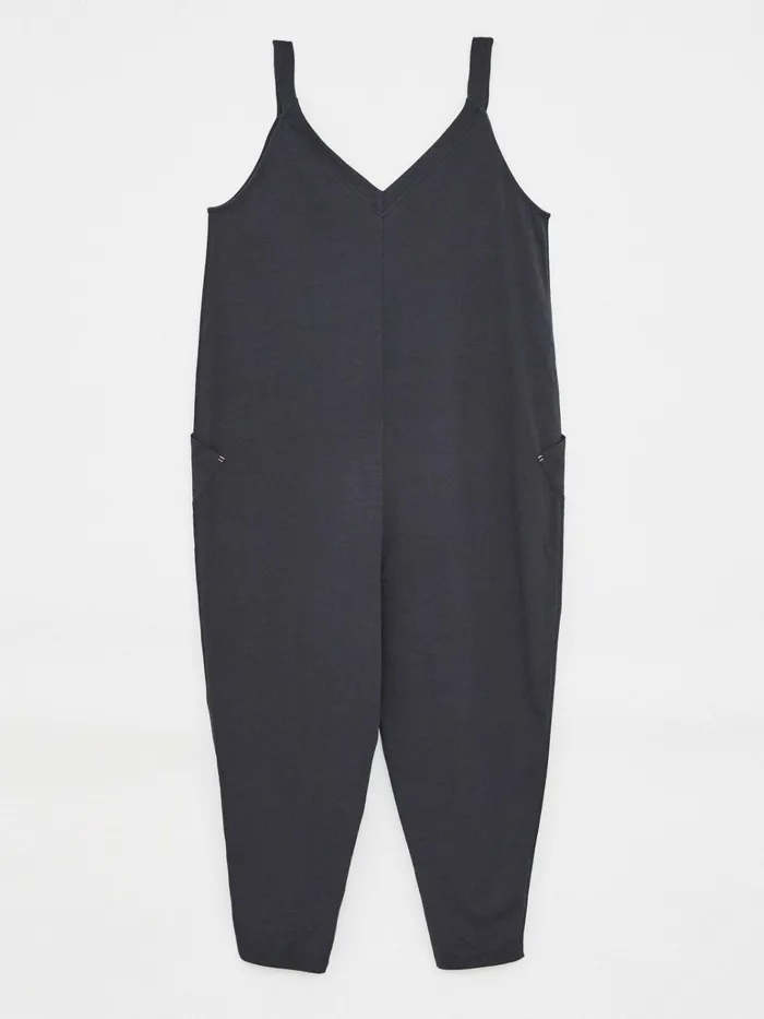 Women White Stuff Dungarees And Jumpsuits Selina Jersey Jumpsuit Charcoal Grey Women White Stuff Dungarees And Jumpsuits Selina Jersey Jumpsuit Charcoal Grey