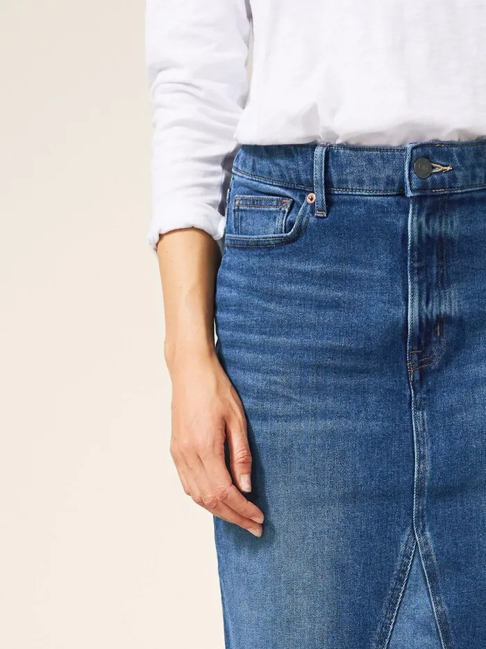 Women White Stuff Skirts Jemma Denim Skirt Mid Denim Women White Stuff Skirts Jemma Denim Skirt Mid Denim