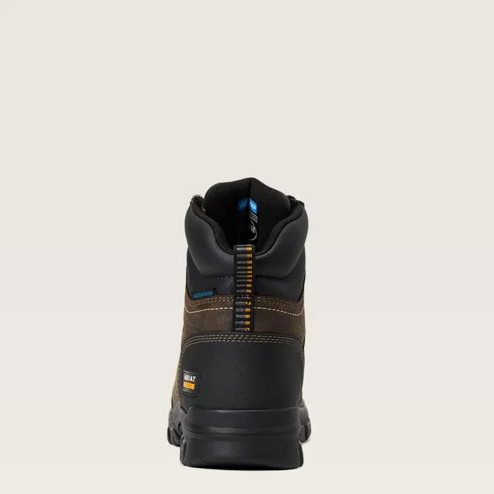Women Work Boots and Shoes Ariat Treadfast 6034 Waterproof Work Boot Dark Brown Women Work Boots and Shoes Ariat Treadfast 6034 Waterproof Work Boot Dark Brown