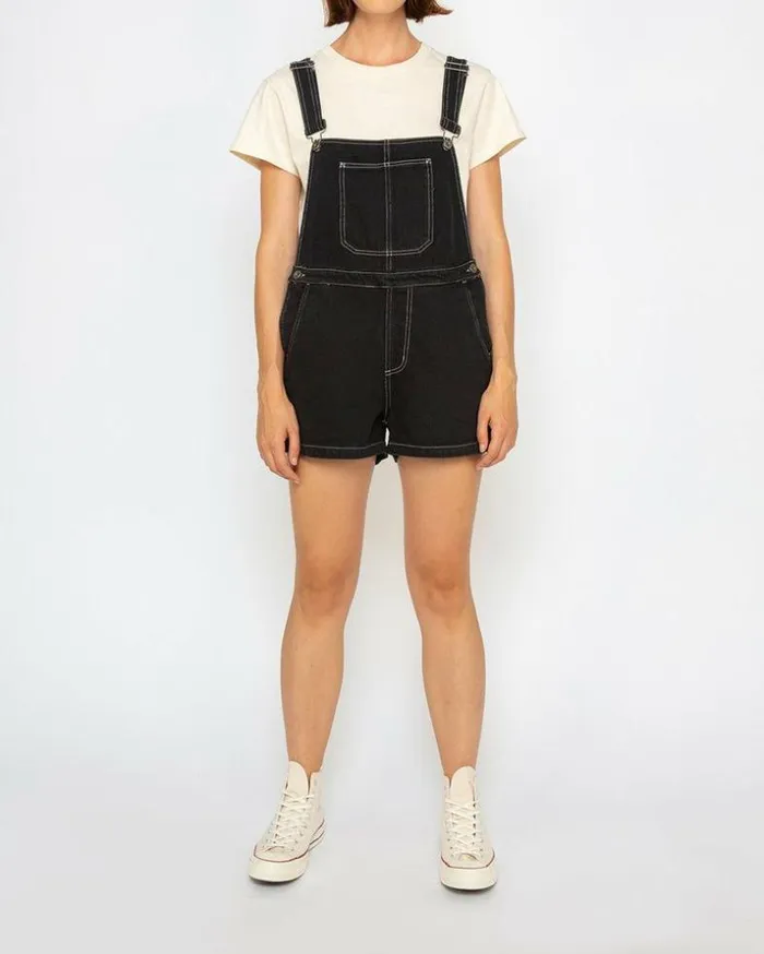 Womens Deus Ex Machina Dresses Vada Overall 8211 Black Black