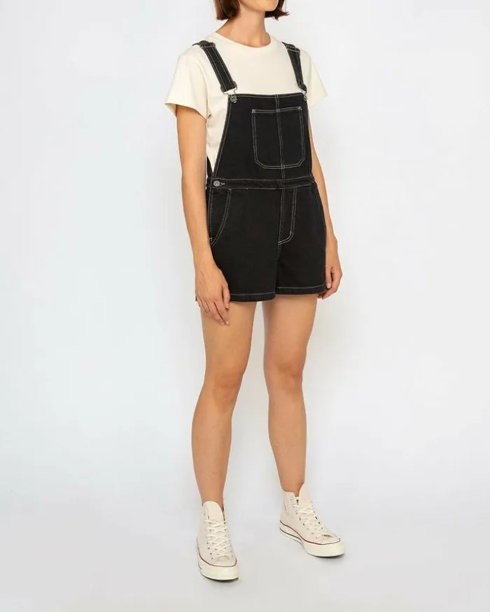 Womens Deus Ex Machina Dresses Vada Overall 8211 Black Black Womens Deus Ex Machina Dresses Vada Overall 8211 Black Black