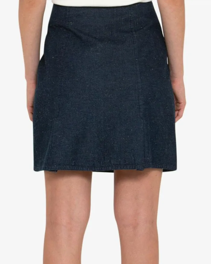 Womens Deus Ex Machina Skirts Marie Skirt 8211 Dark Indigo Dark Indigo Womens Deus Ex Machina Skirts Marie Skirt 8211 Dark Indigo Dark Indigo