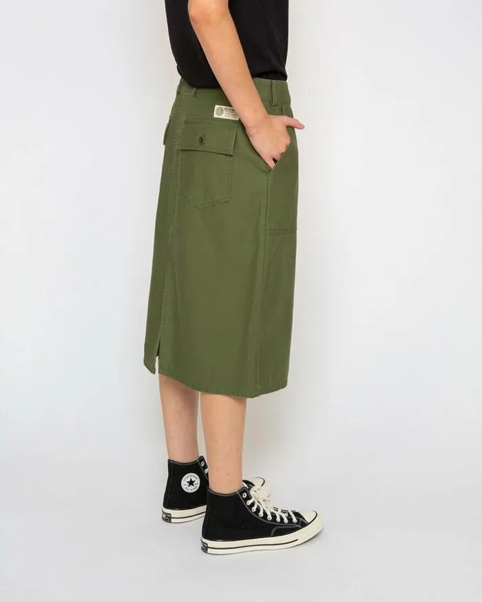 Womens Deus Ex Machina Skirts Olivia Skirt 8211 Clover Green Clover Green Womens Deus Ex Machina Skirts Olivia Skirt 8211 Clover Green Clover Green