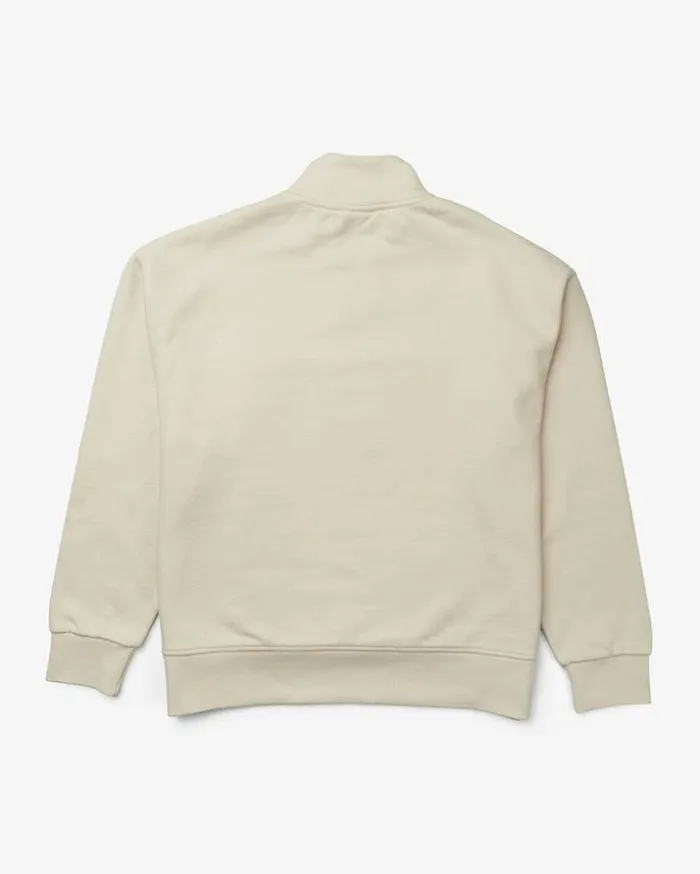 Womens Deus Ex Machina Sweaters True Romance Zip 8211 White Sand White Sand Womens Deus Ex Machina Sweaters True Romance Zip 8211 White Sand White Sand
