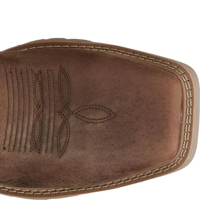 Work Men Justin Boots All Around 11034 Steel Toe Waterproof Work Boot Walnut Brown 040brown041
