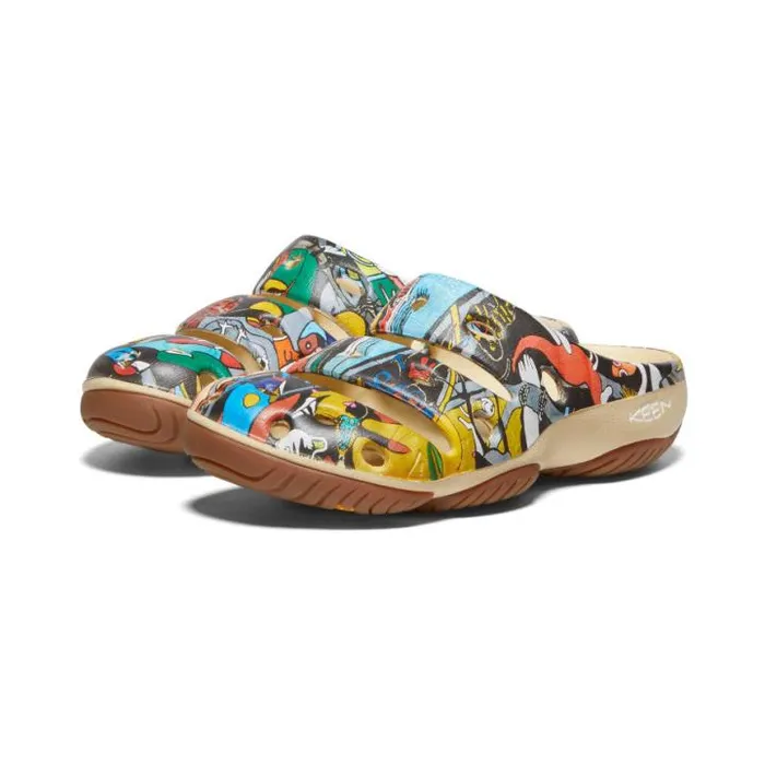 Yogui Arts Clog X ARTPARA FUKAGAWA Women KEEN SlipOns Yogui Arts Clog X ARTPARA FUKAGAWA Women KEEN SlipOns