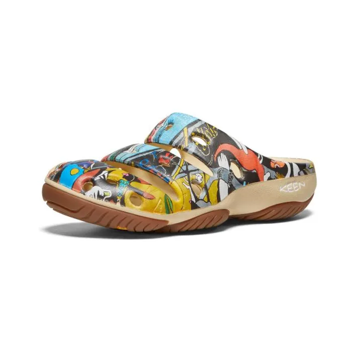 Yogui Arts Clog X ARTPARA FUKAGAWA Women KEEN SlipOns Yogui Arts Clog X ARTPARA FUKAGAWA Women KEEN SlipOns
