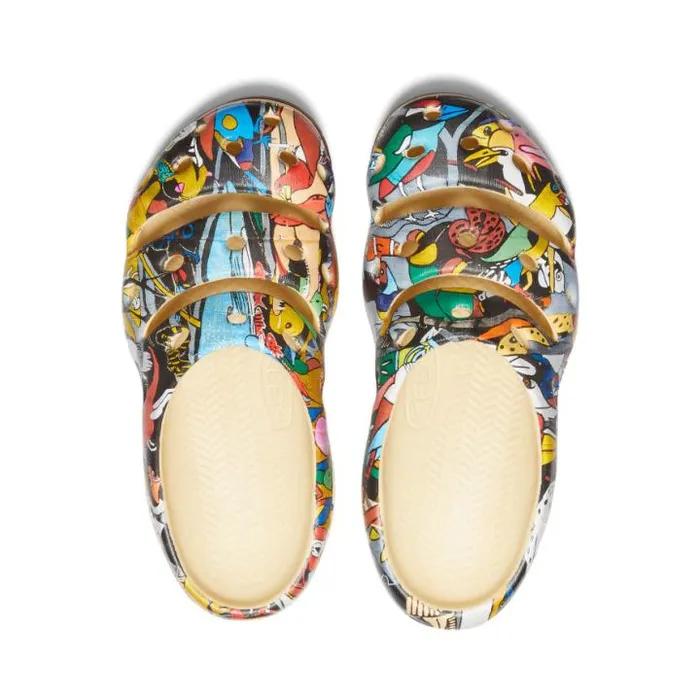 Yogui Arts Clog X ARTPARA FUKAGAWA Women KEEN SlipOns Yogui Arts Clog X ARTPARA FUKAGAWA Women KEEN SlipOns