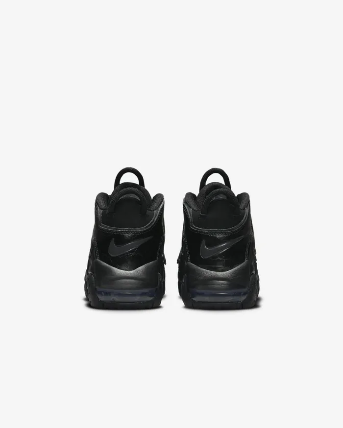 Younger Kids 3 8211 7 Years Kids Nike Air More Uptempo Blackblackanthracite