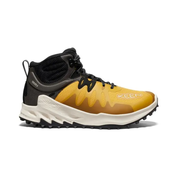 Zionic Mid Height Waterproof Golden YellowBirch Hiking Boot Men KEEN Hike